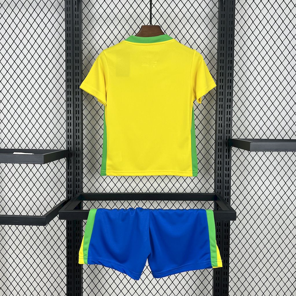 Kid's Brazil 2025/26 Home Kit