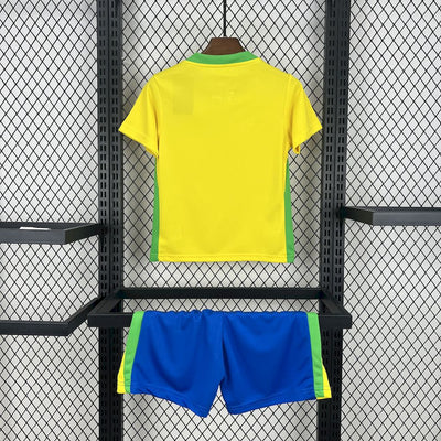 Kid's Brazil 2025/26 Home Kit