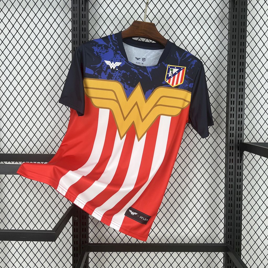 Men's Atlético de Madrid 2025/26 Wonder Woman Edition Jersey