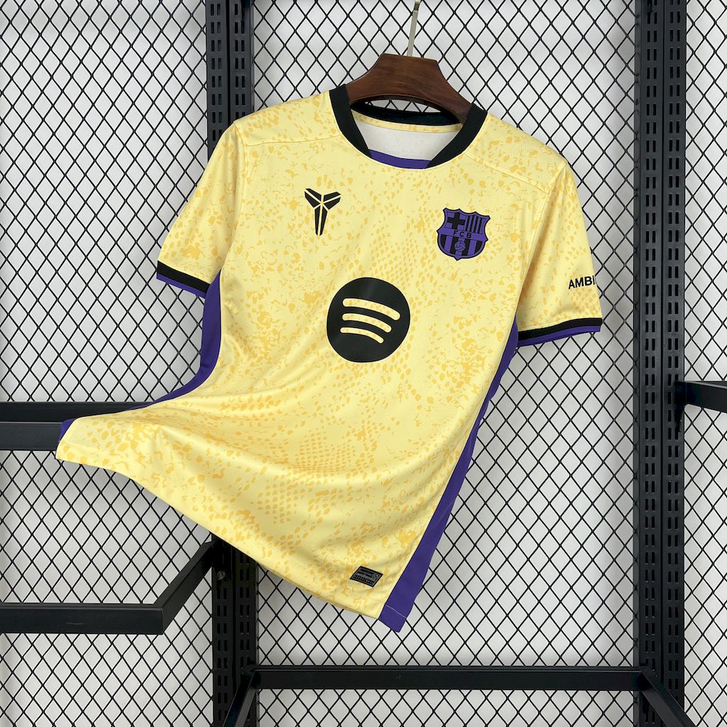 Men's FC Barcelona 2025/26 Mamba Special Edition Jersey