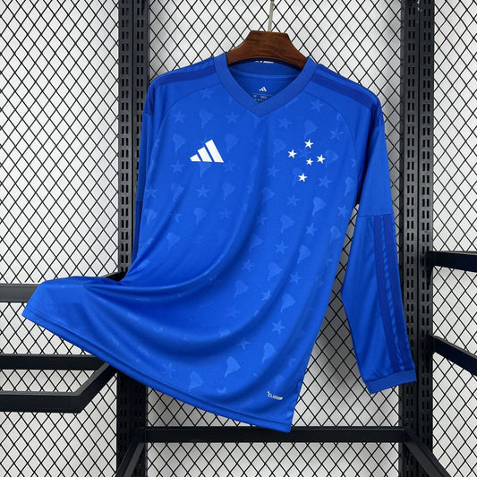 Men’s Cruzeiro 2026 Home Long Sleeve Jersey