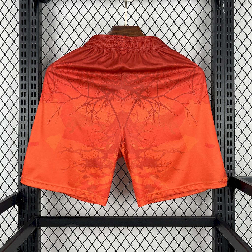 Men’s SSC Napoli 2025/26 Orange Halloween Edition Shorts