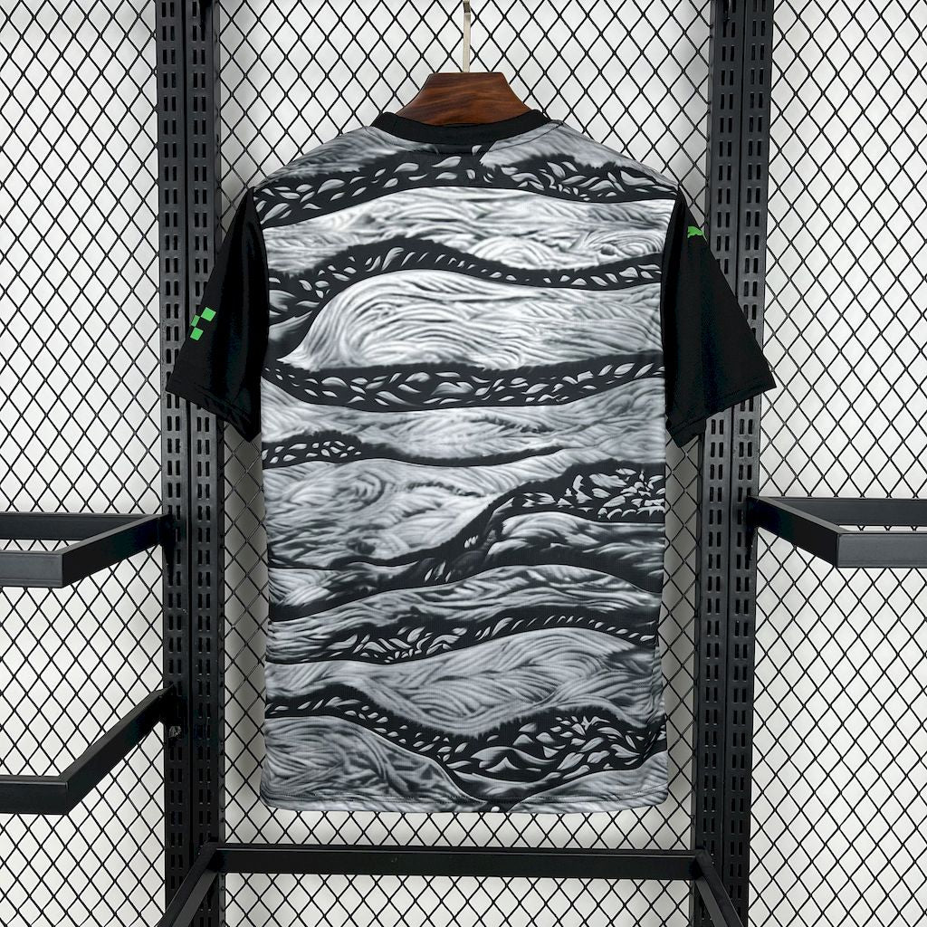 Men's Manchester City 2025/26 Black & Grey Concept Version Edition Jersey