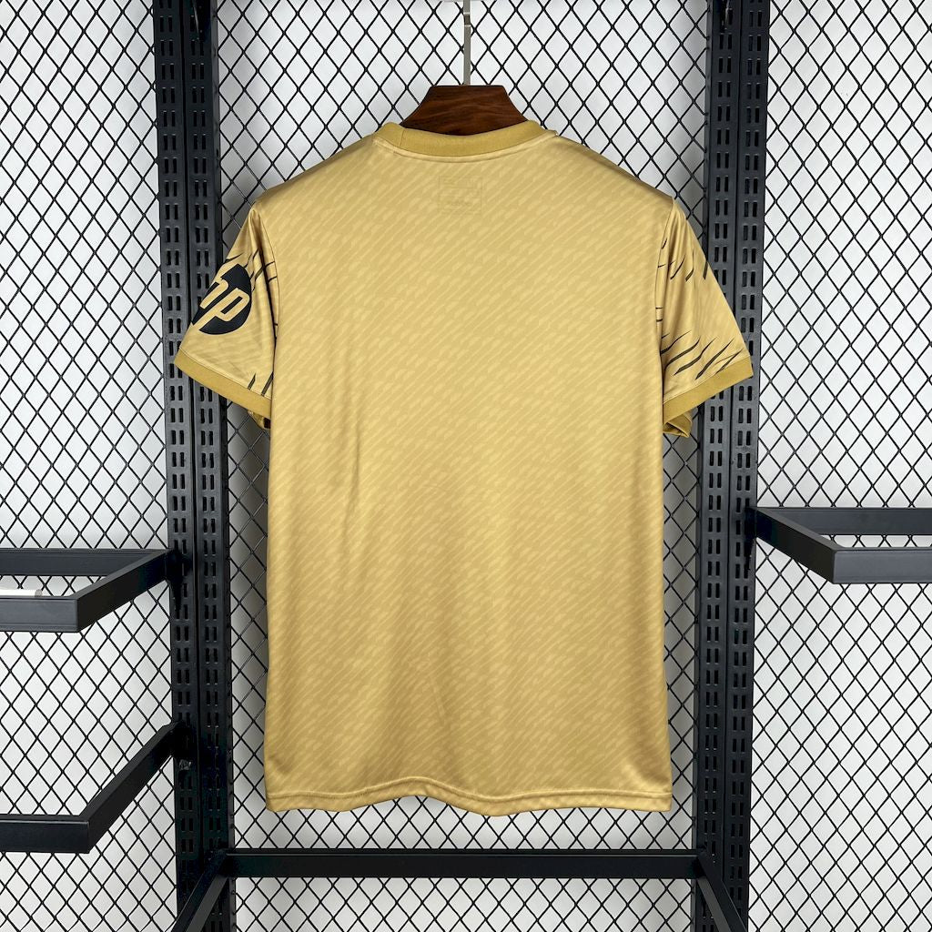Men's Real Madrid 2025/26 Golden Pré-Match Training Jersey