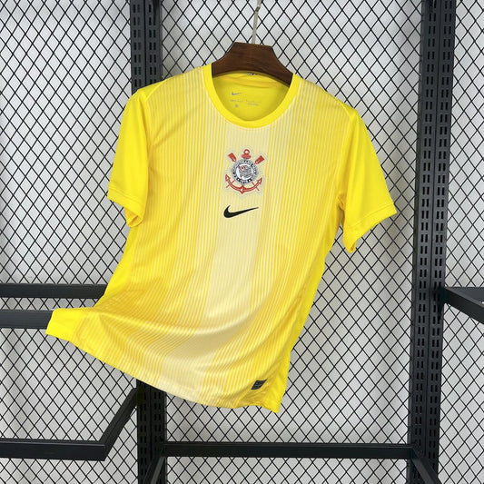 Men's Corinthians 2025 Yellow GK Jersey