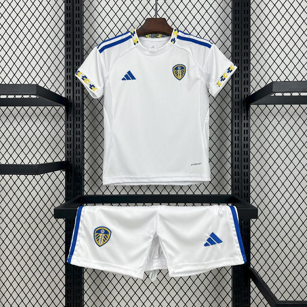 Kid's Leeds United 2025/26 Home Kit
