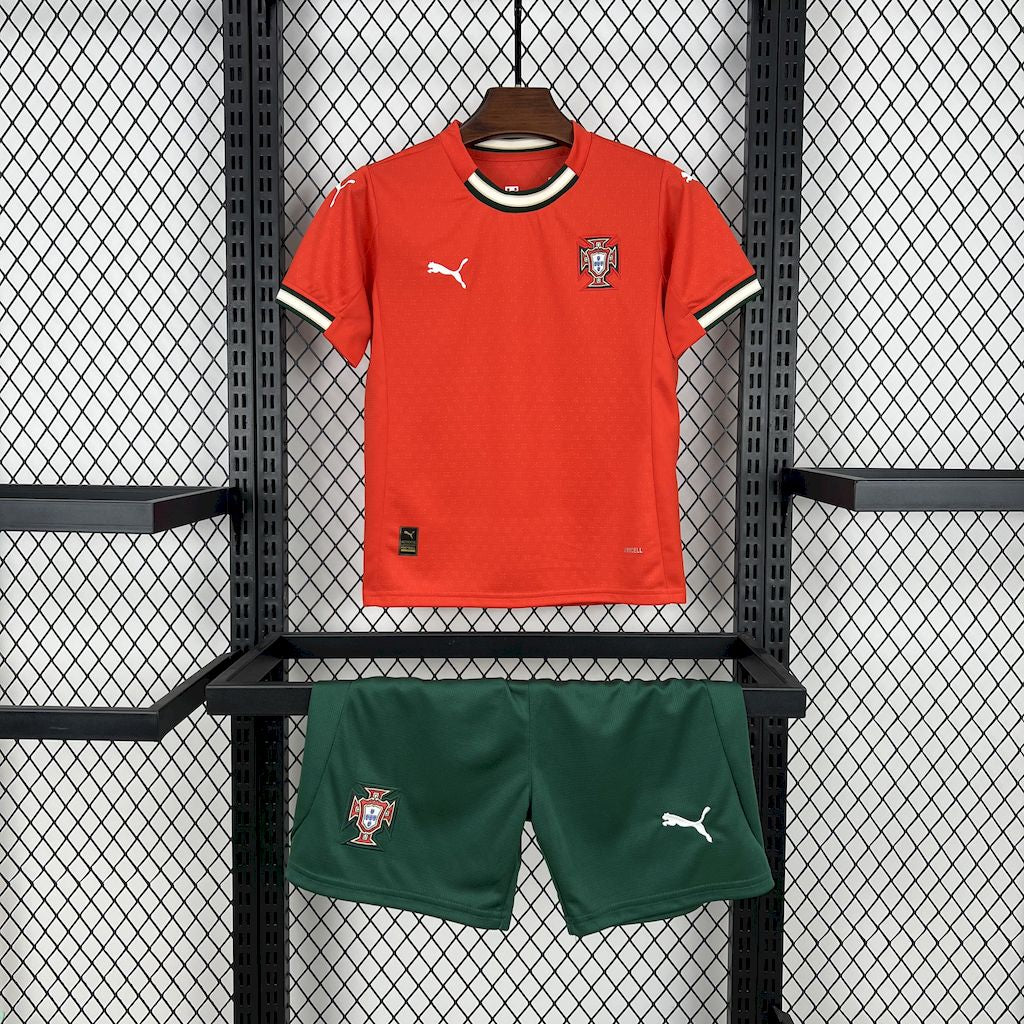 Kid's Portugal 2025/26 Home Kit