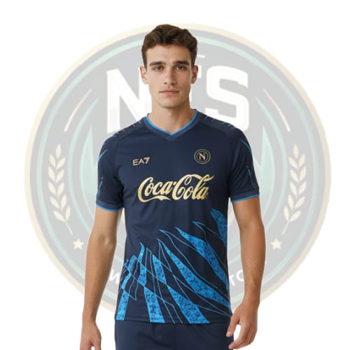 Men's SSC Napoli 2025/26 Pré-Match Training Jersey