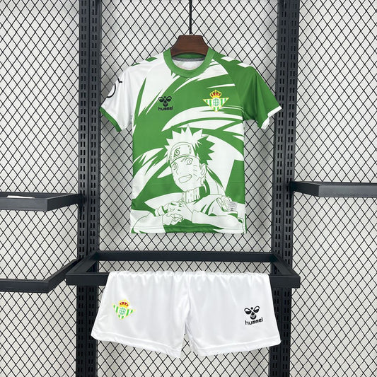 Kid's Real Betis 2025/26 Naruto Special Edition Kit