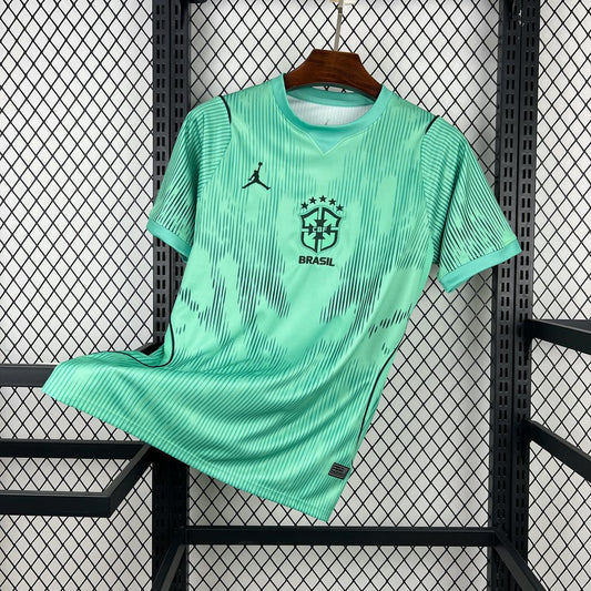 Men’s Brazil 2026 Green GK Jersey
