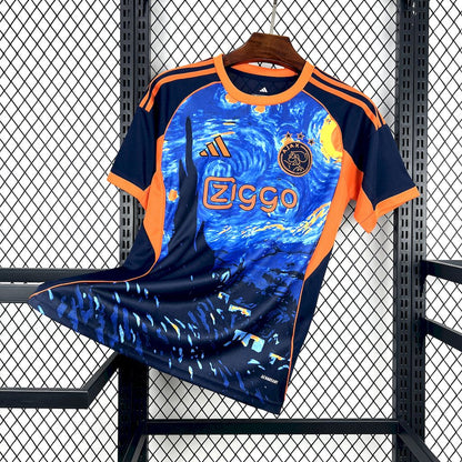 Men’s Ajax x Van Gogh 2025/26 The Starry Night Edition Jersey