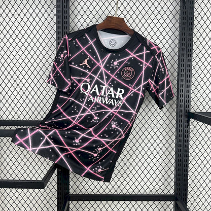 Men's Paris Saint-Germain 2025/26 Pink Pré-Match Training Jersey