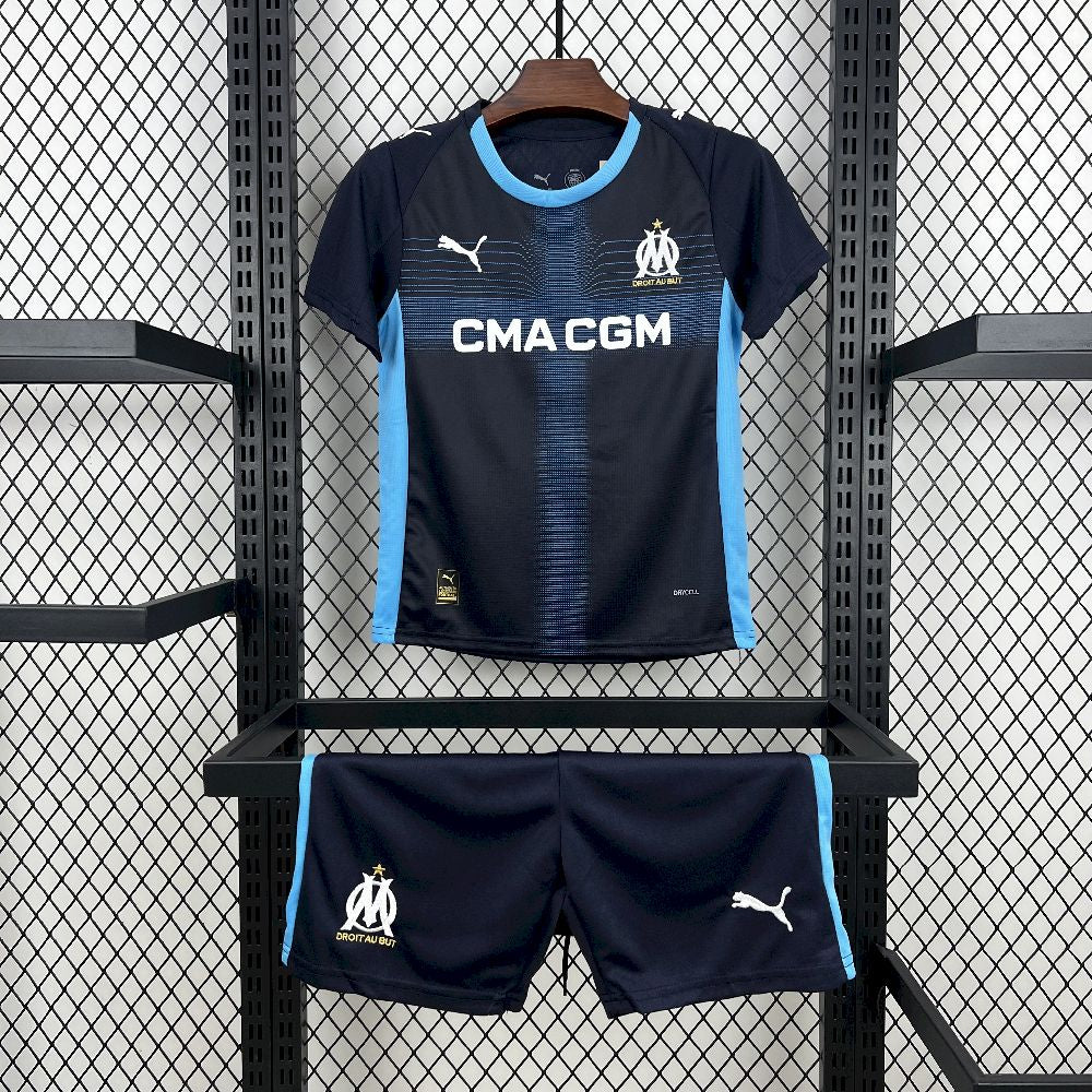 Kid's Olympique Marseille 2025/26 Away Kit