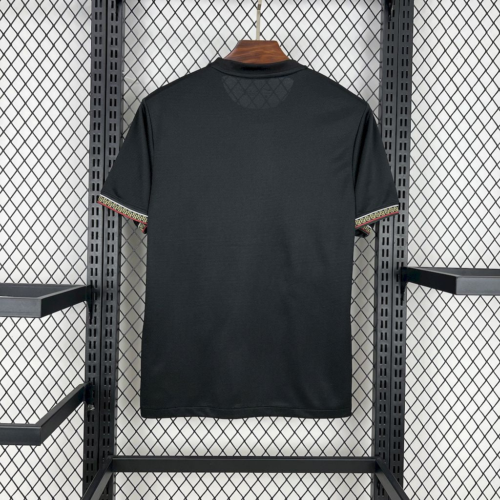 Men's Paris Saint-Germain 2025/26 Black & Gold Edition Jersey