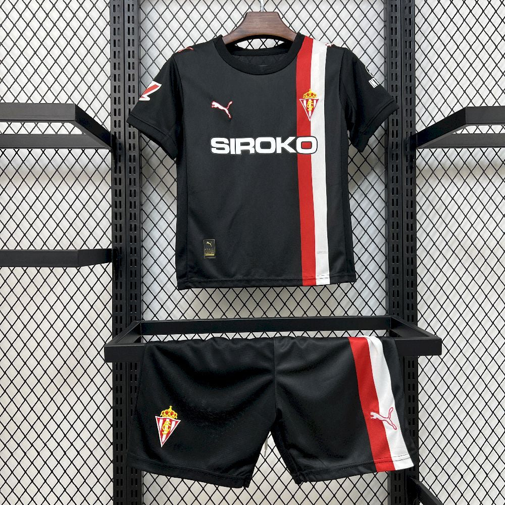 Kid's Sporting de Gijón 2025/26 Away Kit