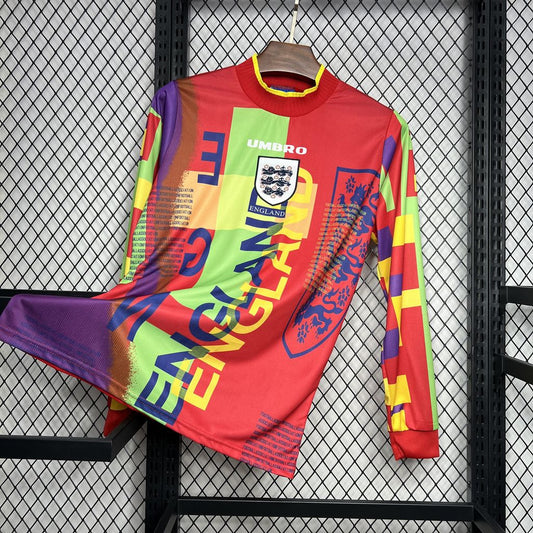Retro's England 1995/96 Goalkeeper Long Sleeve Jersey