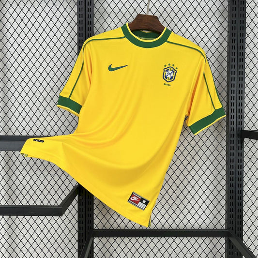 Retro's Brazil 1998 Home Jersey