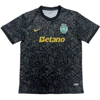 Men's Sporting CP 2025/26 Black Special Edition Jersey