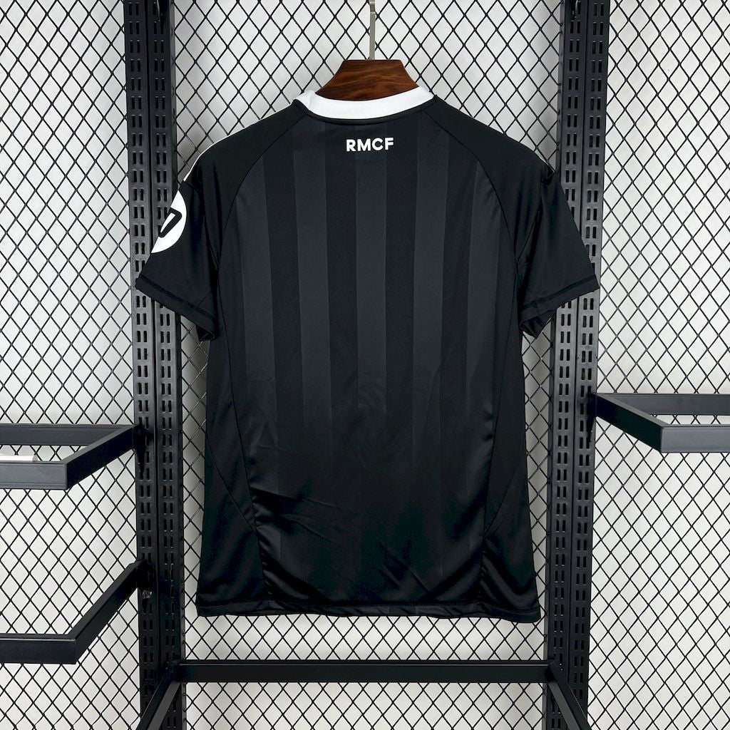 Men's Real Madrid 2025/26 Black Pré-Match Training Jersey