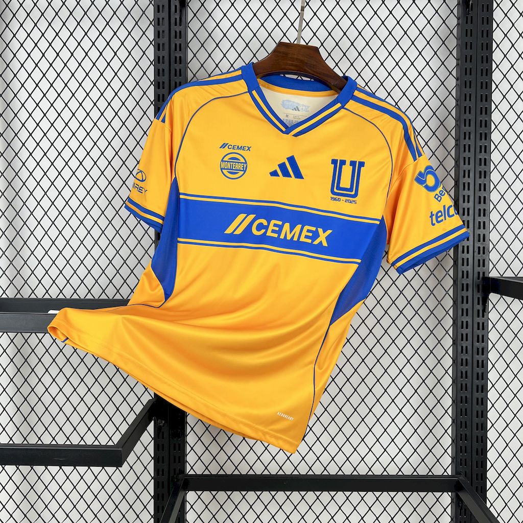Men’s Tigres UANL 2025/26 Home Jersey