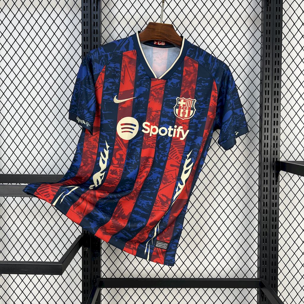 Men's FC Barcelona 2025/26 Modernist Edition Jersey II