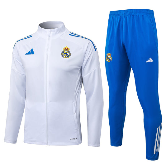 Real Madrid 2025/26 Kid's Full-Zip Training Set