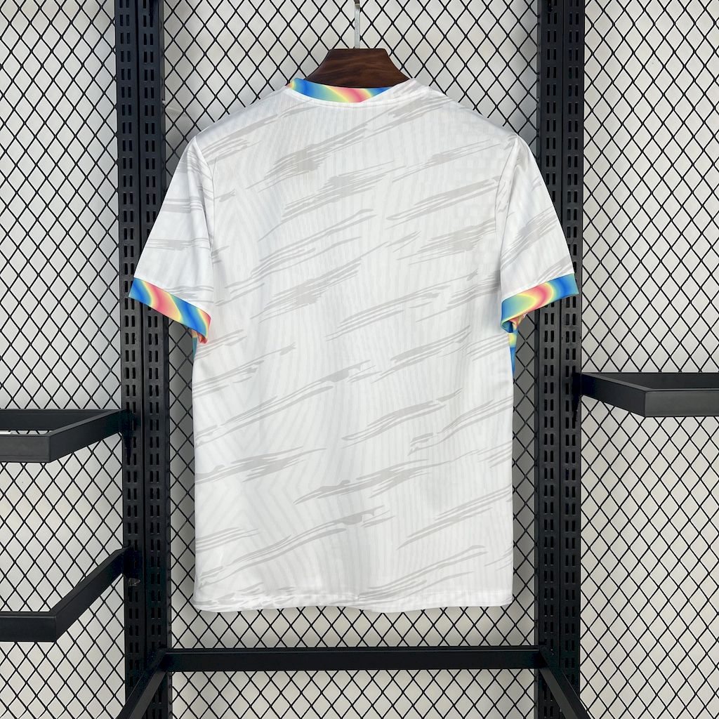 Men's FC Barcelona 2025/26 White Special Edition Jersey