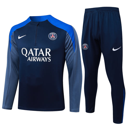 Paris Saint-Germain 2025/26 Kid's Half-Zip Training Set