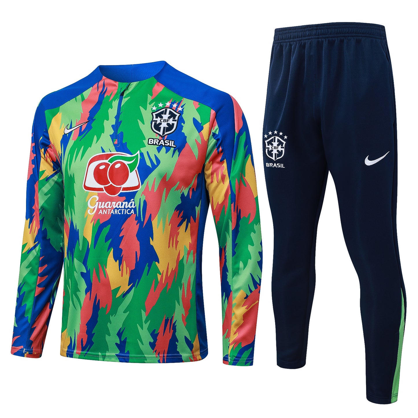 Brazil 2026 Adult's Half-Zip Training Set