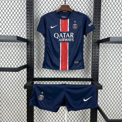 Paris Saint-Germain 2024/25 Home Kids Kit (With Star)