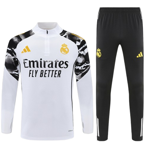 Real Madrid 2025/26 Adult's Half-Zip Training Set - Marvel Edition