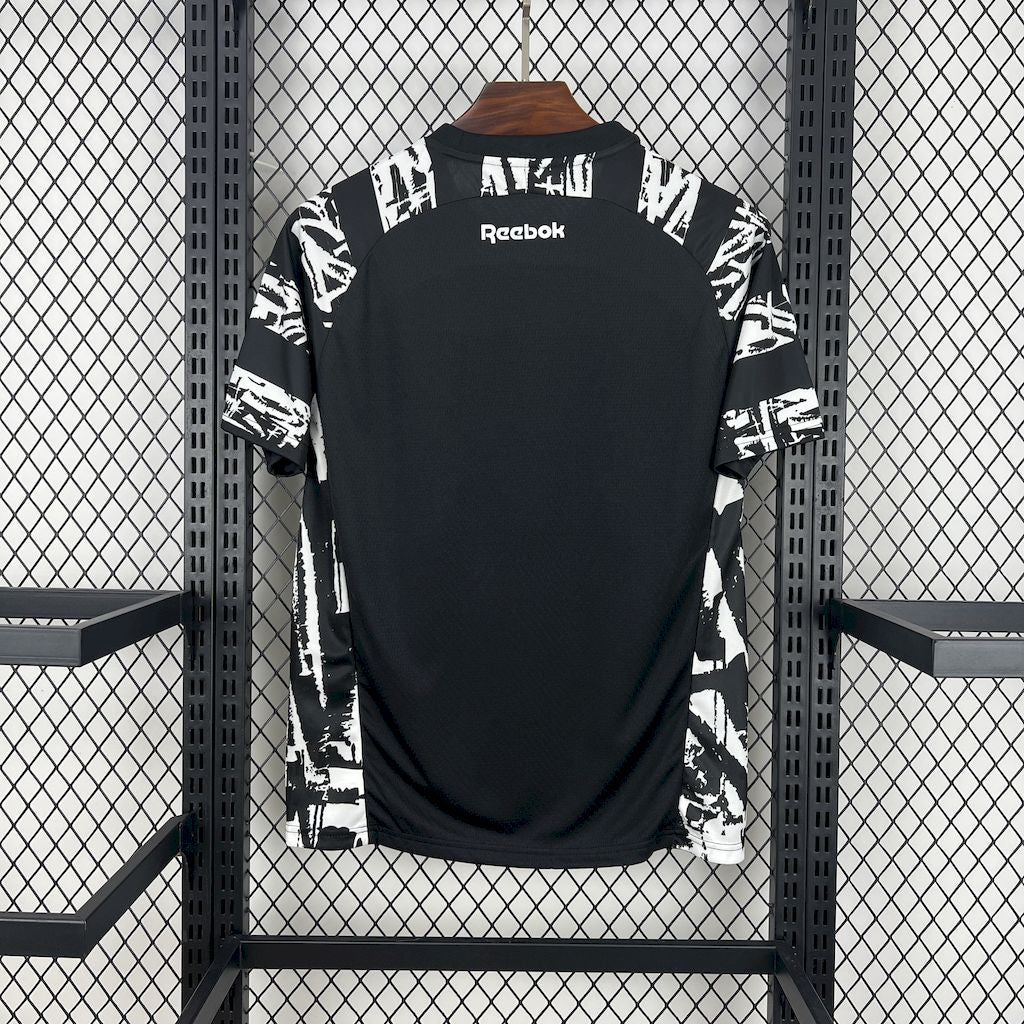 Men's Botafogo 2025 Black Pré-Match Training Jersey