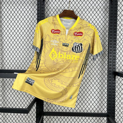 Men's Santos FC 2025 Golden Dragon Edition Jersey