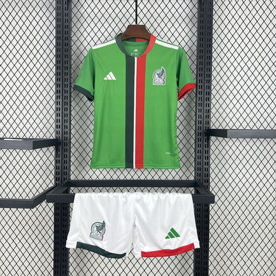Kid's Mexico 2025/26 Green Edition Kit