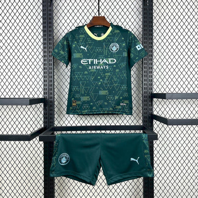 Kid's Manchester City 2025/26 Fourth Kit