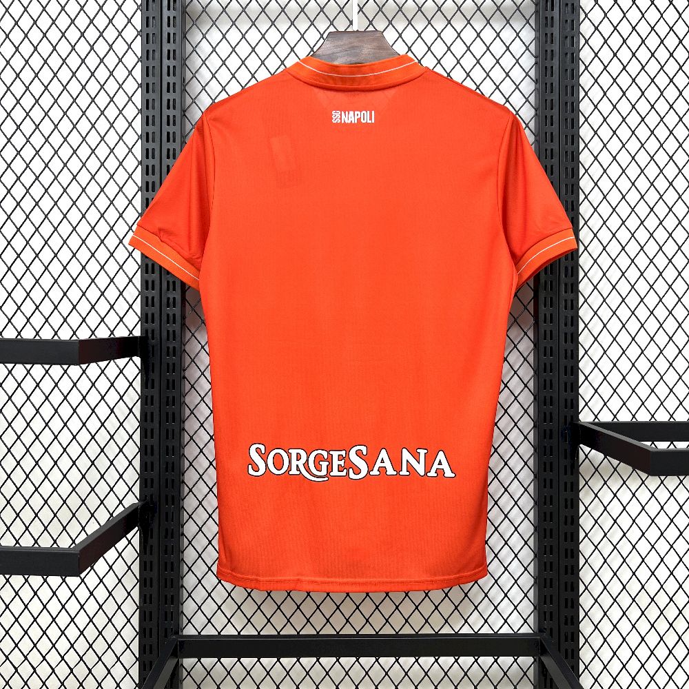Men’s SSC Napoli 2025/26 Orange GK Jersey