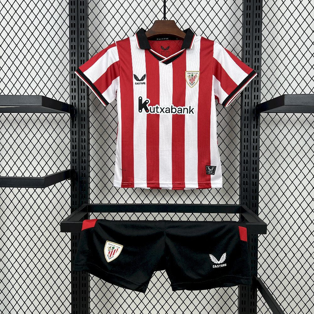 Athletic de Bilbao 2025/26 Home Kids Kit