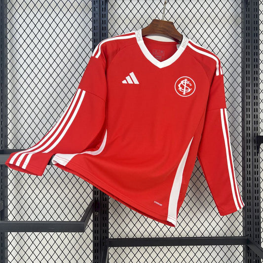 Men’s SC Internacional 2025 Home Long Sleeve Jersey
