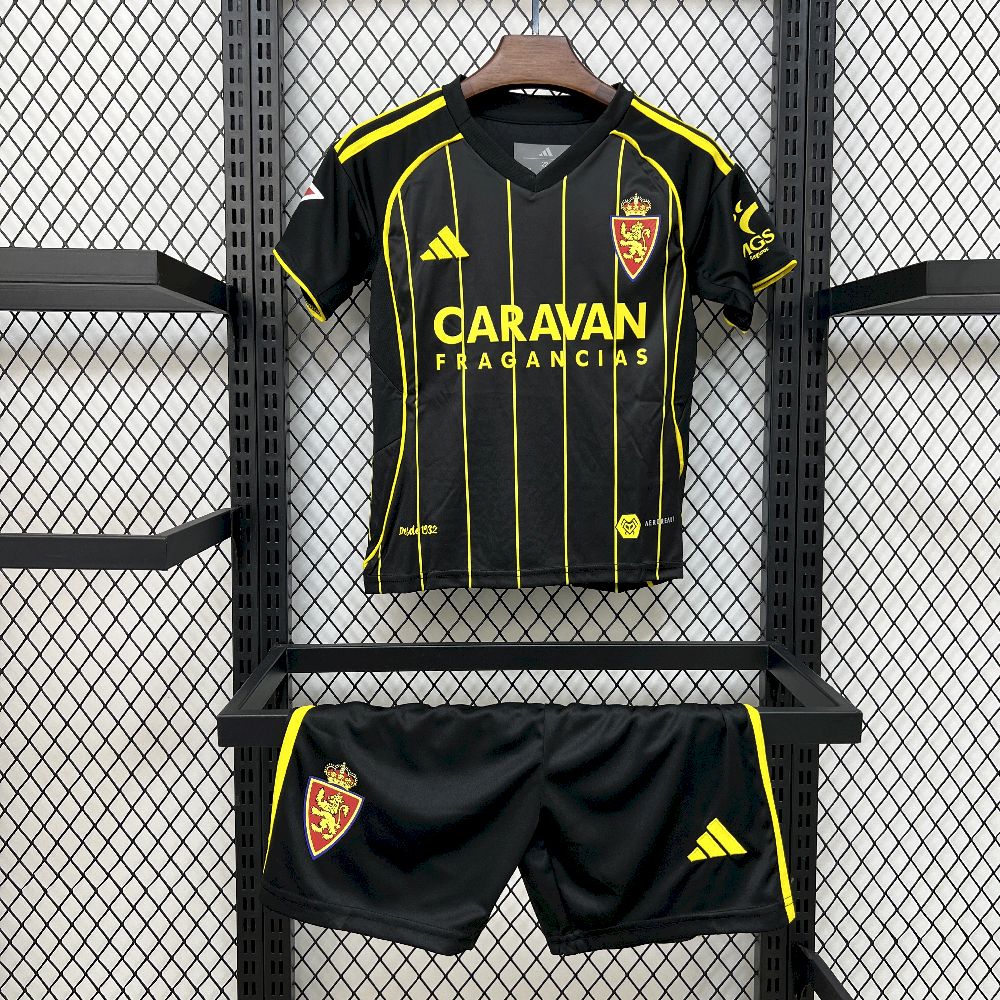 Kid's Real Zaragoza 2025/26 Away Kit