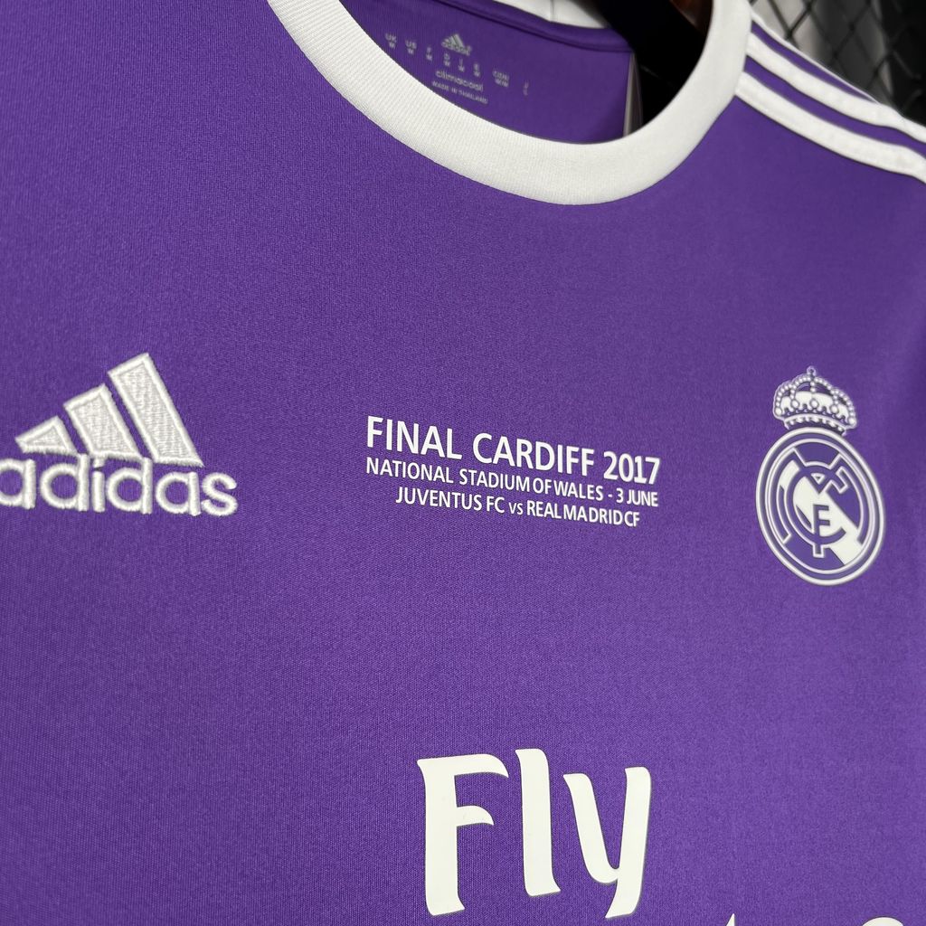 Retro's Real Madrid 2016/17 Away UCL Final Edition Jersey