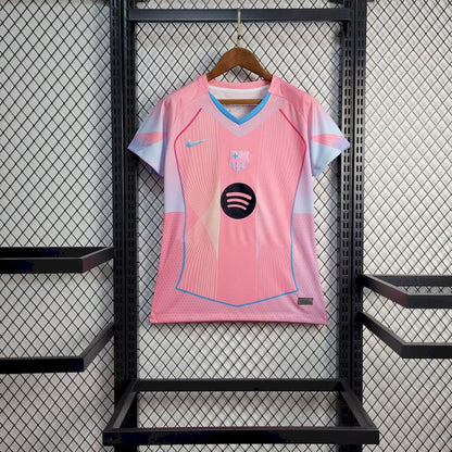 Women's FC Barcelona 2025/26 Pink Special Edition Jersey