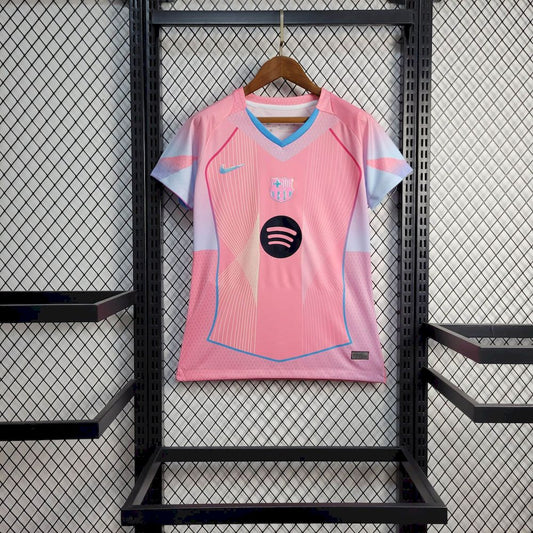 Women's FC Barcelona 2025/26 Pink Special Edition Jersey