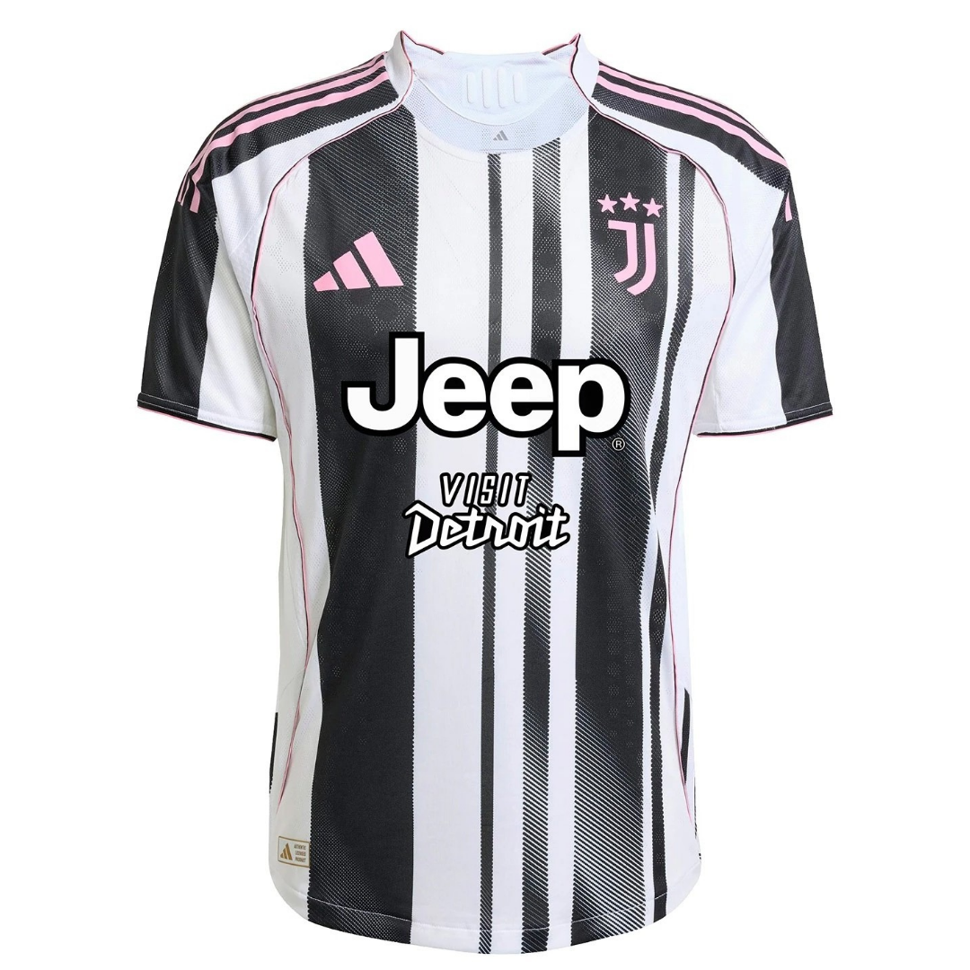 Men's Juventus 2025/26 Home Jersey