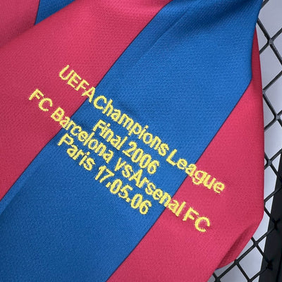 Retro's FC Barcelona 2005/06 Home UCL Final Edition Jersey