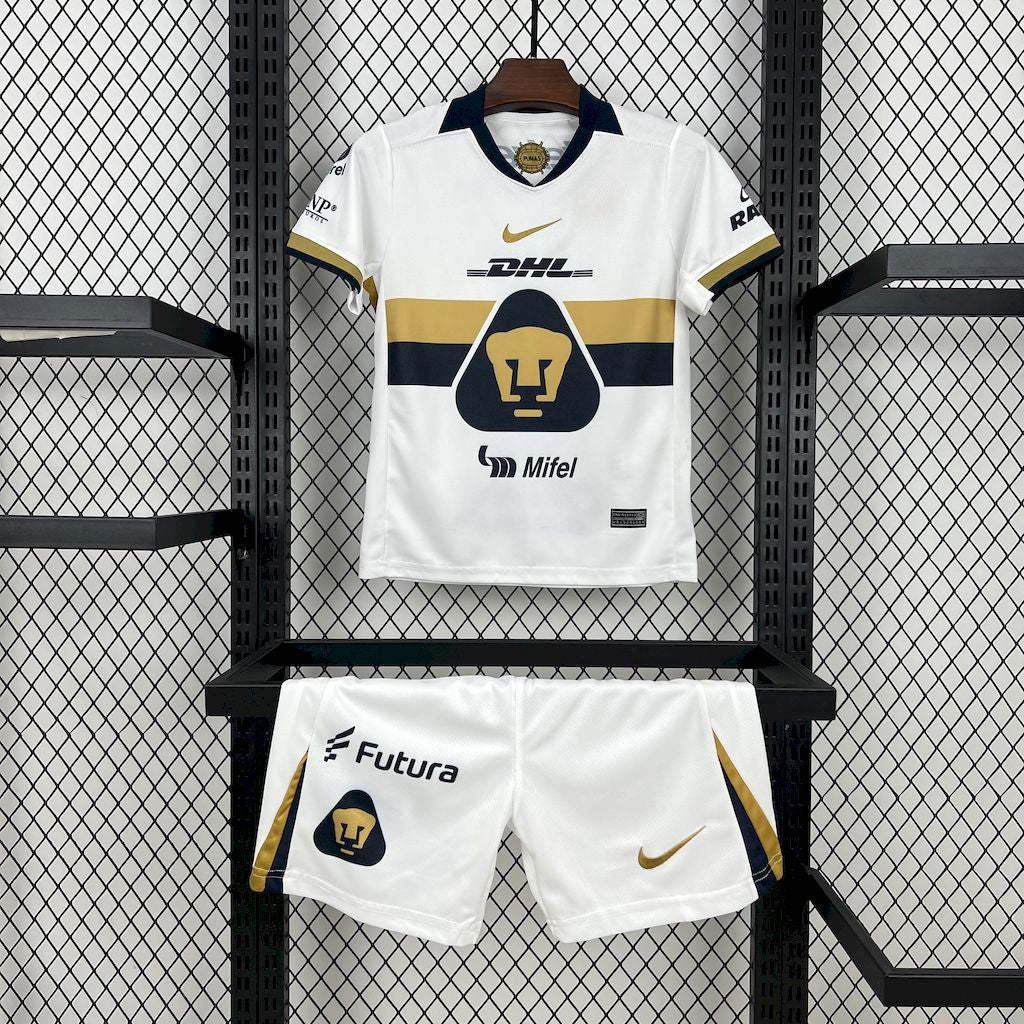 Pumas 2025/26 Home Kids Kit