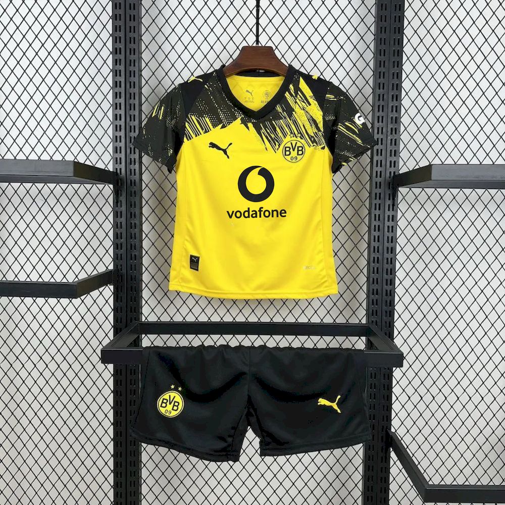 Kid's Borussia Dortmund 2025/26 Home Kit