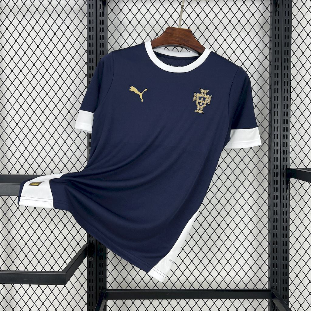 Men’s Portugal 2025/26 Blue Pré-Match Training Jersey