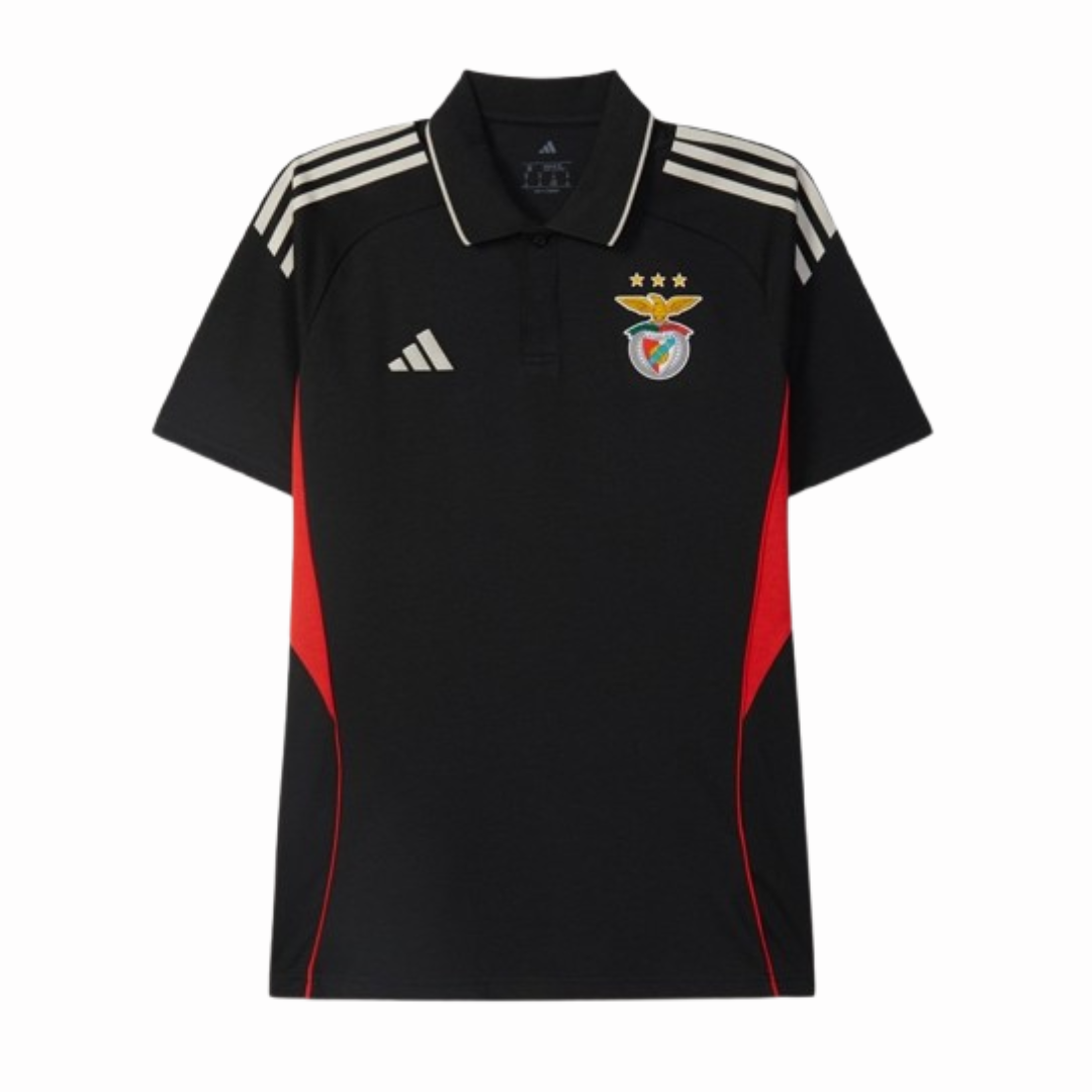 Men's SL Benfica 2025/26 Black Polo Travel