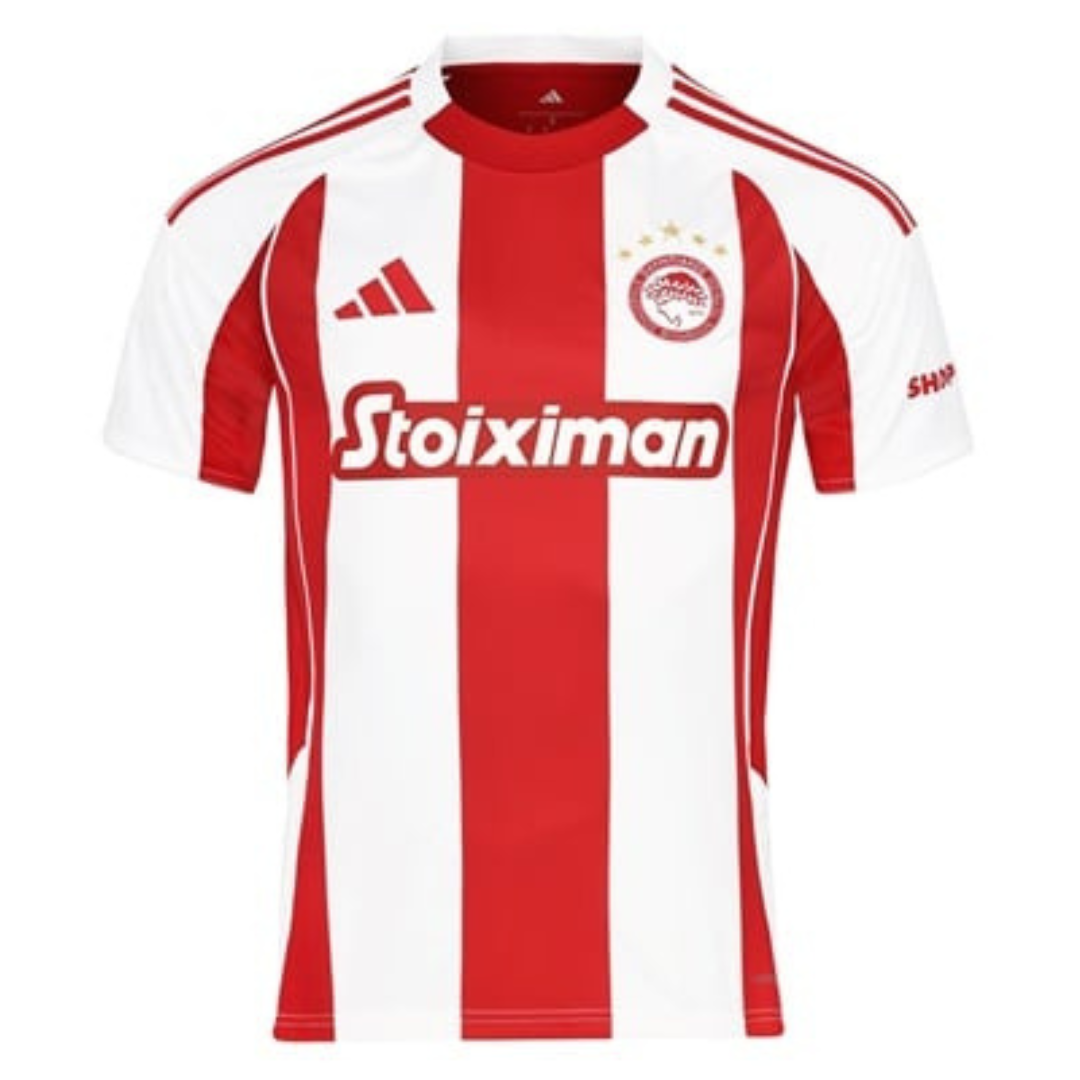 Men's Olympiacos 2025/26 Home Jersey
