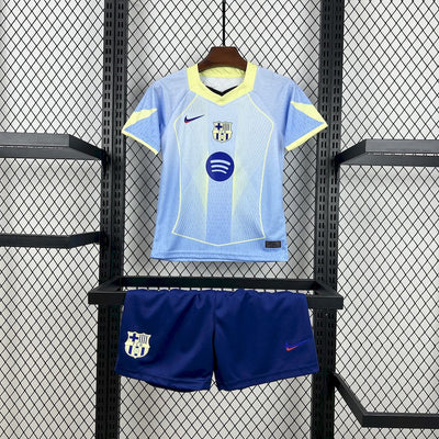 Kid's FC Barcelona 2025/26 Blue Special Edition Jersey